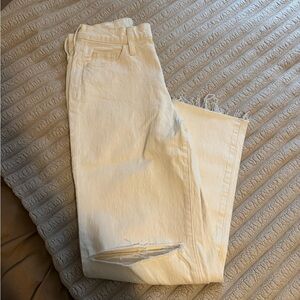 Universal Thread Cream Vintage Straight Jeans